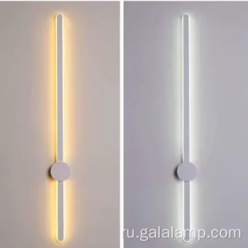 Стильная светодиодная стена для освещения в спальне